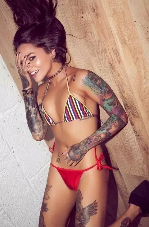 hot tattoo girl